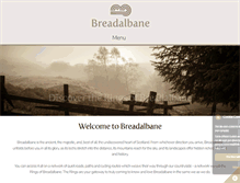 Tablet Screenshot of breadalbane.org